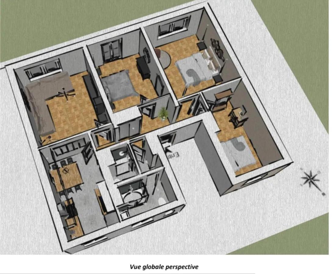 Prestigeloc - Business & Confort - 3 Grandes Chambres, 2 Sdb, Hyper Centre أورلييو المظهر الخارجي الصورة
